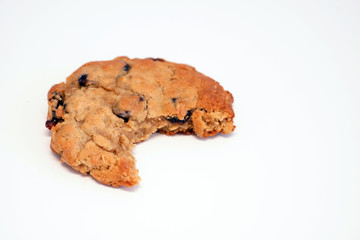 Cookie with missing bite