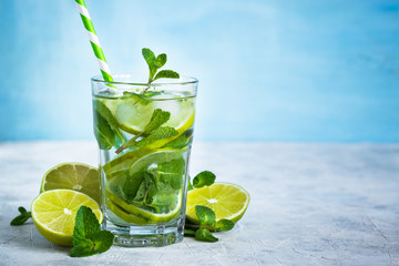 Tradition Summer drink mojito