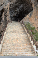 Stairs to the cave
