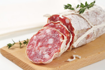 French dry cured sausage