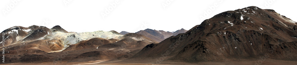 Canvas Prints mars surface. elements of this image furnished by nasa