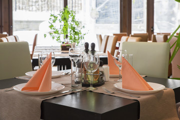 Dining table for lunch