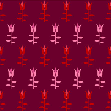 Red Flower Background