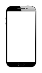 Smartphone isolated on white background