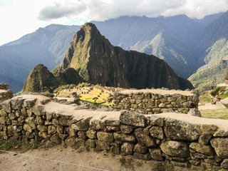 Machu Picchu, Peruvian Historical Sanctuary since 1981 and UNESCO World Heritage Site from 1983, one of the New Seven Wonders of the World in Machu Picchu, Peru on September 3rd, 2016