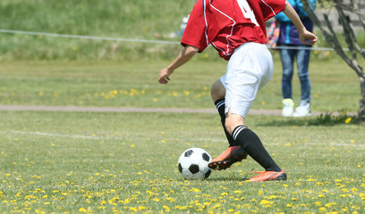 Obraz premium サッカー フットボール