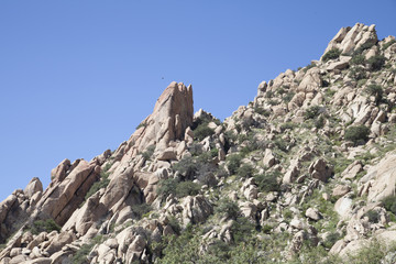 Close Up of Mountain Rocks