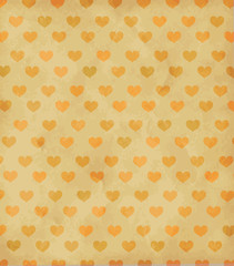 Vintage heart background