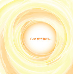 Yellow watercolor background