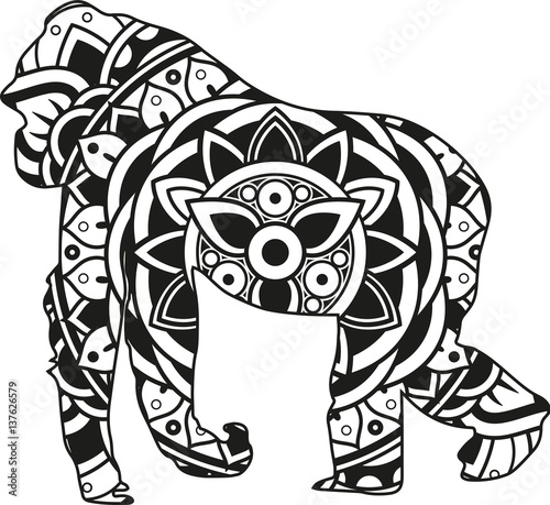 Free Free 246 Monkey Mandala Svg Free SVG PNG EPS DXF File