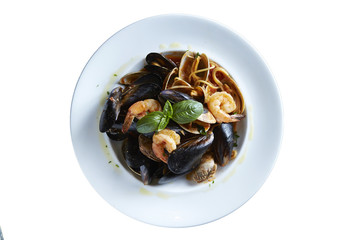 Seafood spaghetti 