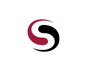 Fototapeta premium S logo letter