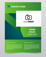 Brochure / Annual Report / Cover design vector