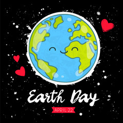 Earth Day. Gift card