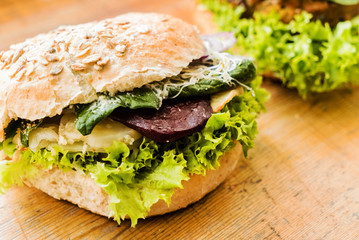 vegan burger