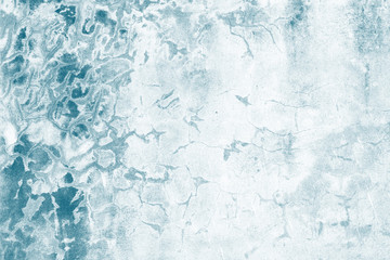 Blue wall texture background.