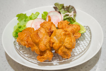 fried chicken Japanese style