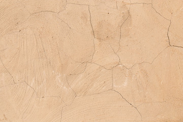 old concrete wall with crack as a background
