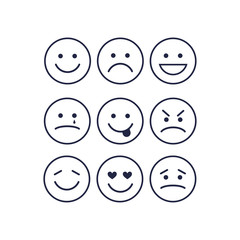 Fototapeta premium Smile icon