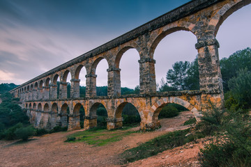 Roman Ponte del Diable in tarragona,Spain