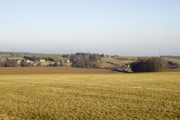 Fototapeta na wymiar Landschaft, Oberlausitz