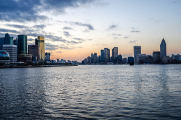 Fototapeta premium Shanghai skyline in China.