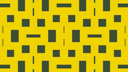Geometrical Yellow Fun Abstract Mosaic Tile Background