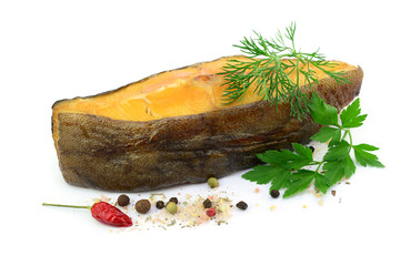 Räucherfisch Heilbutt