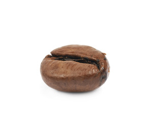 Obraz premium Single coffee bean isolated