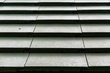 Roof abstract closeup texture