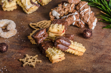 Christmass cookies, candy