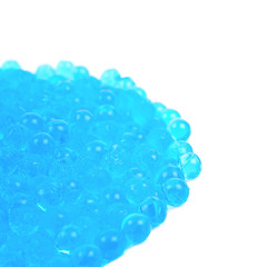 Pile of soil water beads isolated