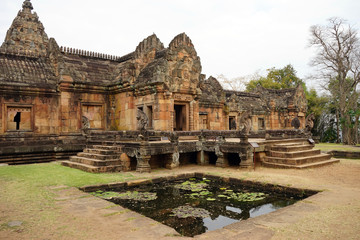 Old khmer temple