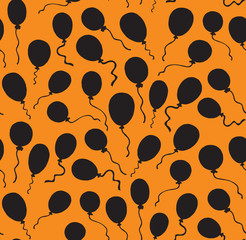 Inflatable balloon. Vector drawing