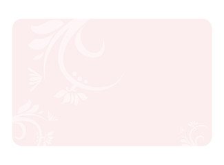 Pink Gift Card. Vector image.