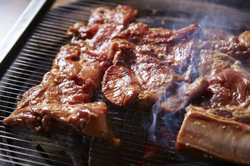Grilled beef