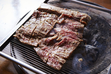 Grilled beef
