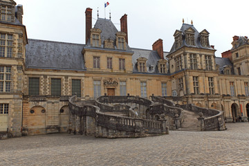Fontainebleau palace, France 