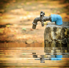 Fototapeta premium Faucet