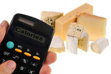 Calcul des calories des fromages