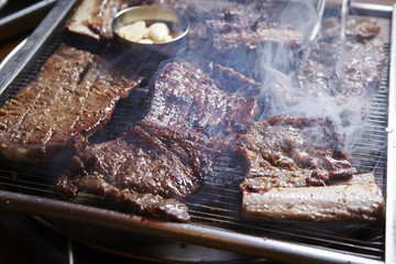 Grilled beef