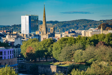 Fototapeta na wymiar Buildings in Bristol, United Kingdom