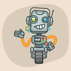 Robot Smiles and Shows