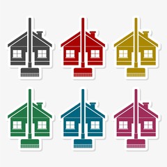 Cleaning Icon Set - Illustration