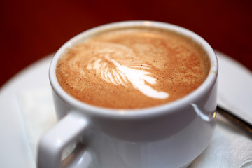 Cup of cappuccino