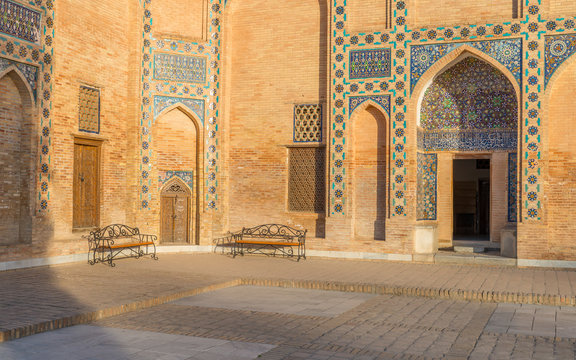 Gur-e Amir Mausoleum in Samarqand, Uzbekistan
