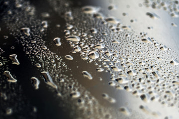 water drops as background