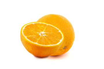 orange isolated on white background