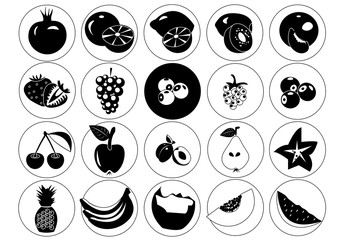 Fruit icons