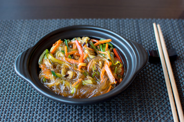 Glass noodles with vegetables